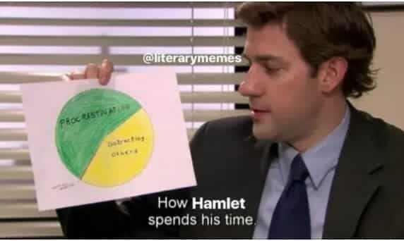 hamlet meme the office