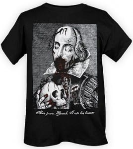 Zombie Shakespeare t-shirt