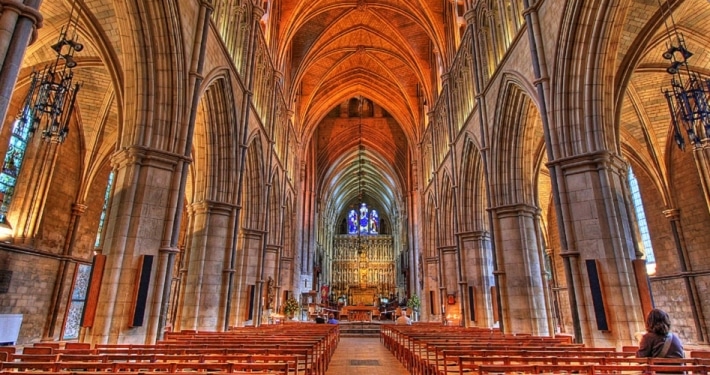 Southwark Cathedral interior