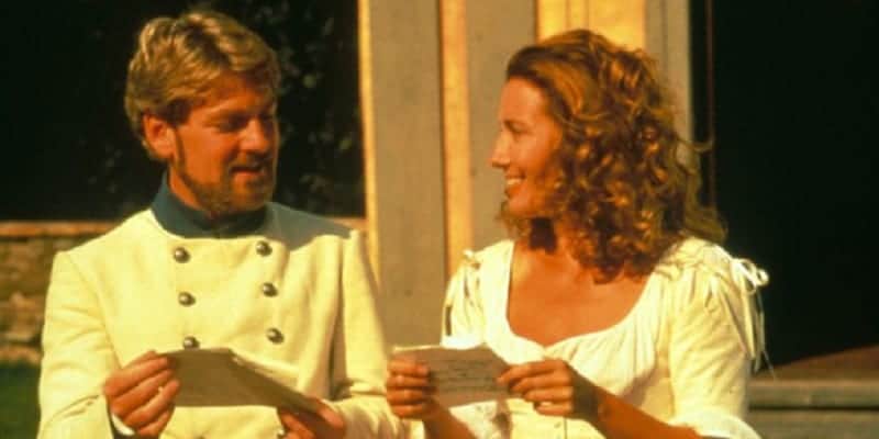 Kennth Branagh & Emma Thompson in Branagh's 1993 adaption of Much Ado About Nothing