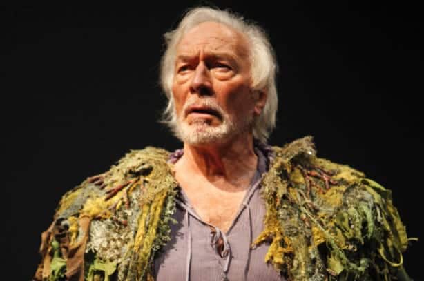 Prospero as played by Christopher Plummer