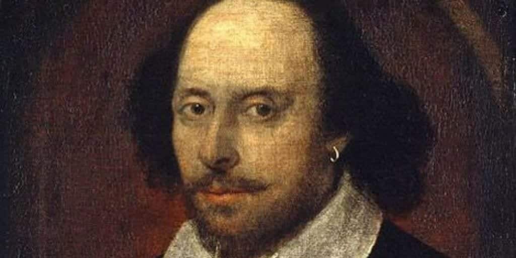 Shakespeare's life - Chandos portrait of William Shakespeare
