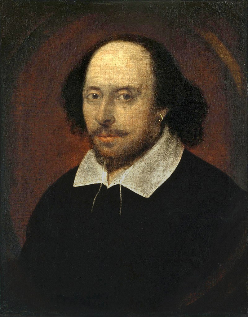 Chandos portrait of William Shakespeare