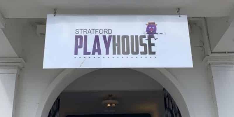 Stratford Playhouse entrance, Stratford Upon Avon
