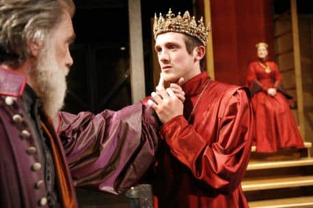 Henry VI Part 1 play on stage at the Globe Theatre