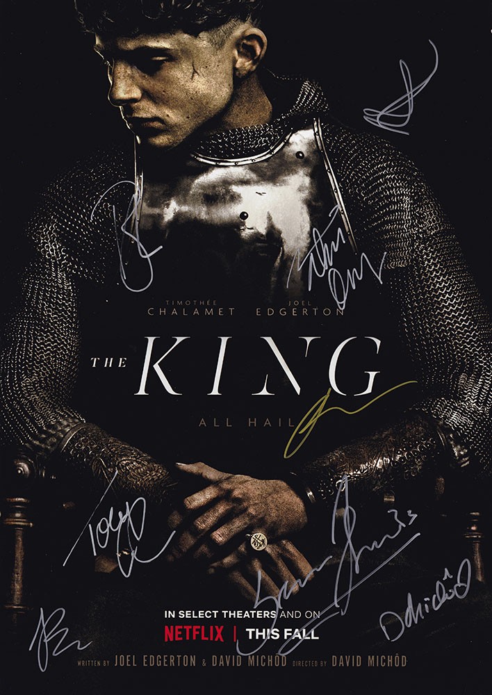 the king netflix poster