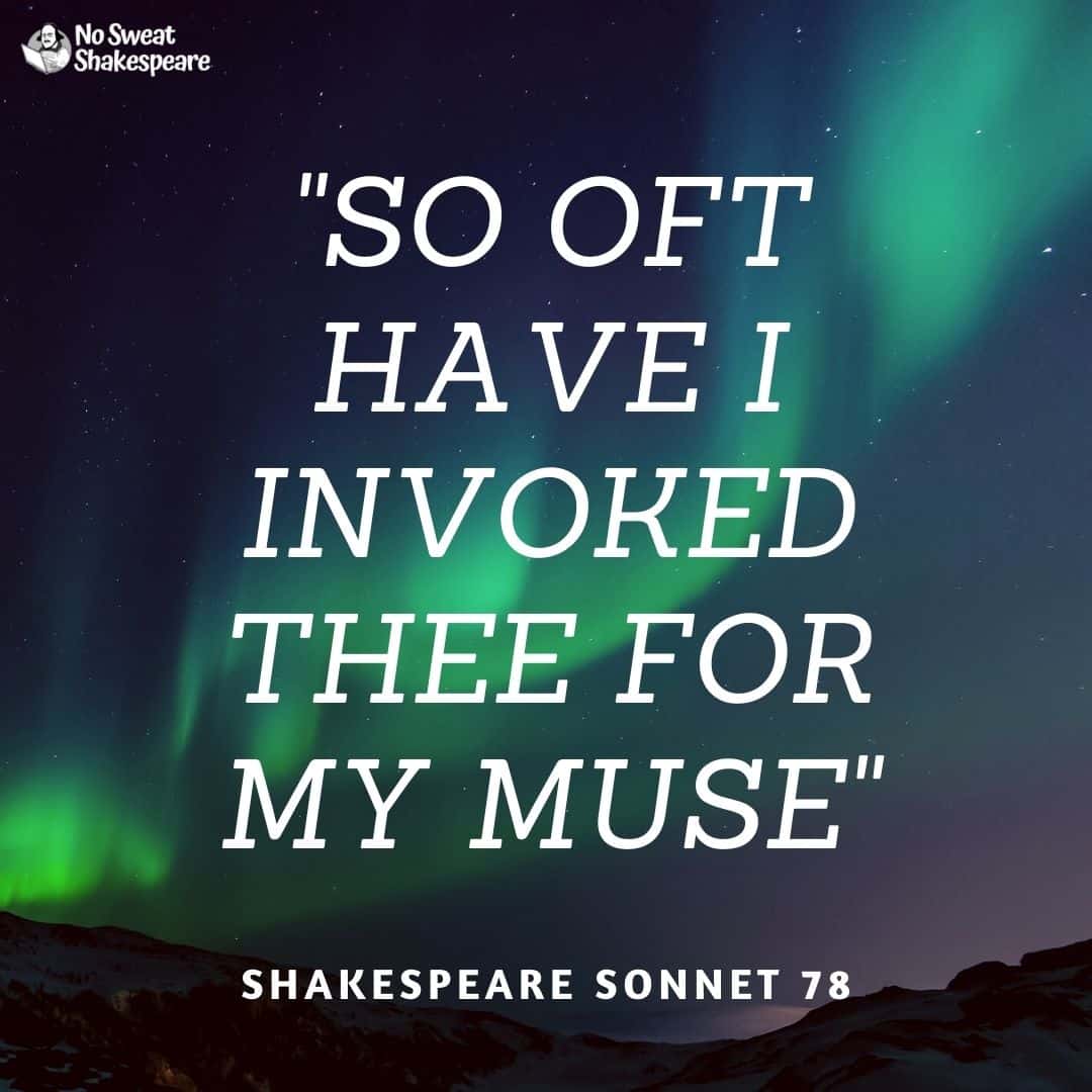 shakespeare sonnet 78 opening line