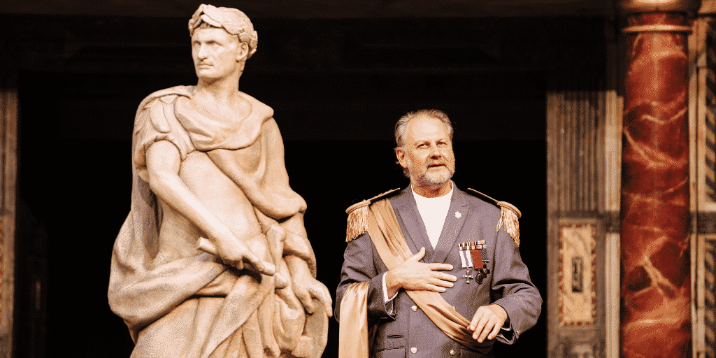 Picture Dickon Tyrell as Julius Caesar