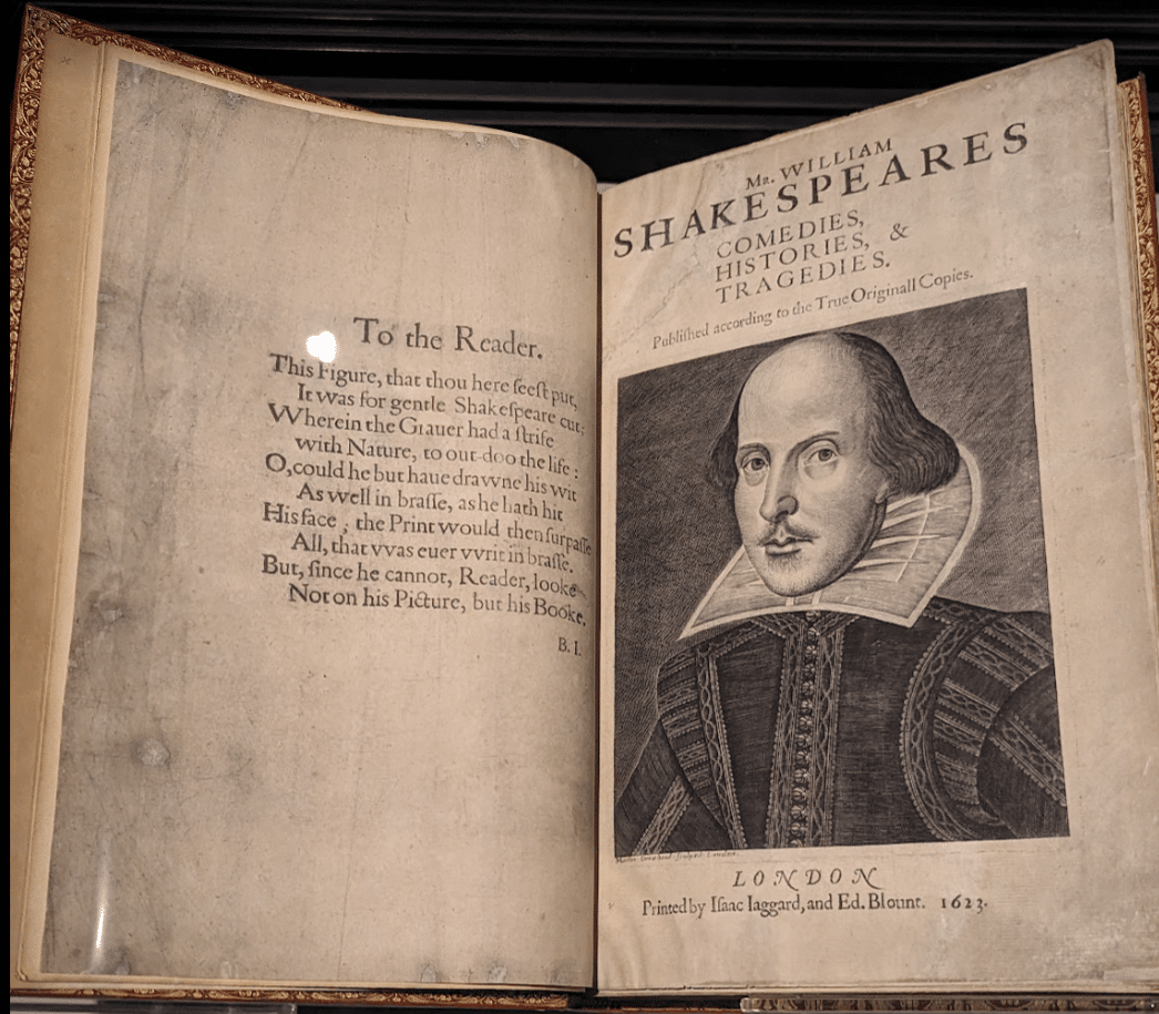 First Folio at 400 years old